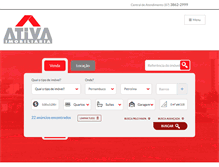 Tablet Screenshot of imobiliariaativa.net