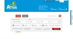 Desktop Screenshot of imobiliariaativa.com.br