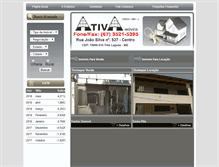 Tablet Screenshot of imobiliariaativa.com